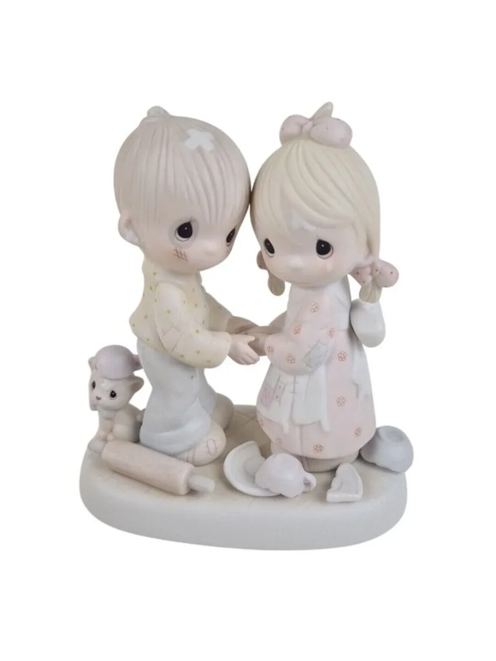 Precious Moments E-9252 Forgiving Is Forgetting Porcelain Figurine Retired